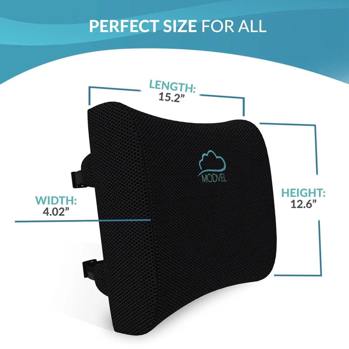 Lumbar Support Posture Corrector for Car, Wheelchair, Desk Chairs. - MODVEL 