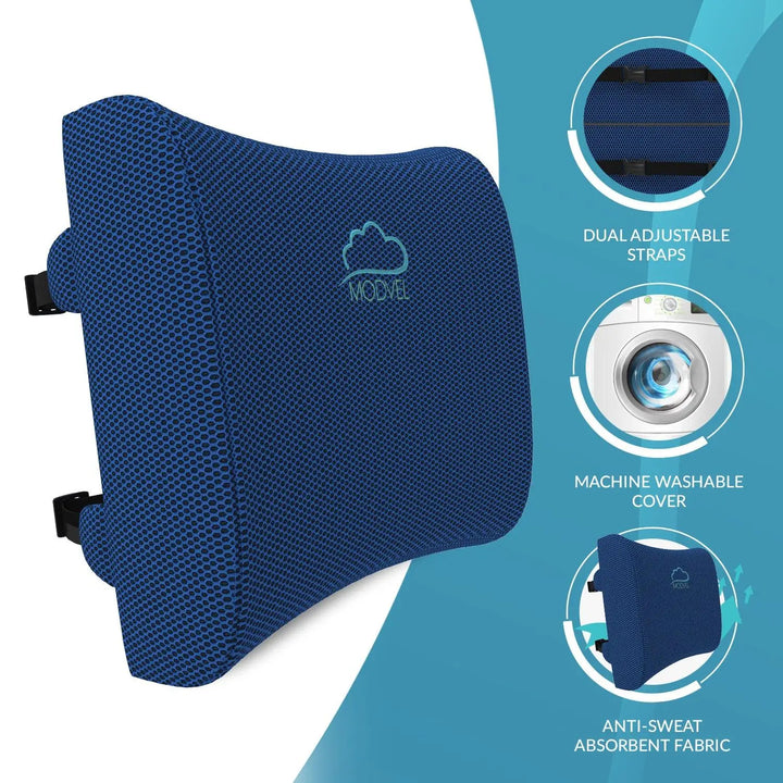 Lumbar Support Posture Corrector for Car, Wheelchair, Desk Chairs. - MODVEL 