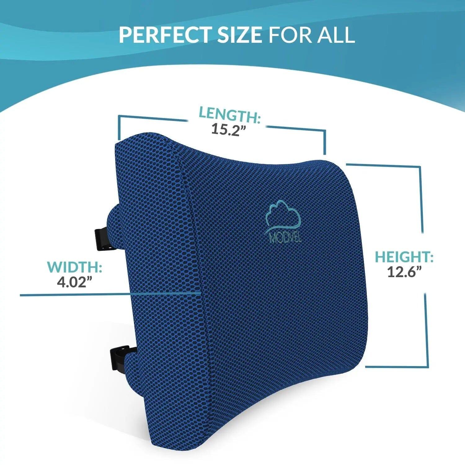 MODVEL Back Support for Office Chair Lumbar Support for Car Wheelchair