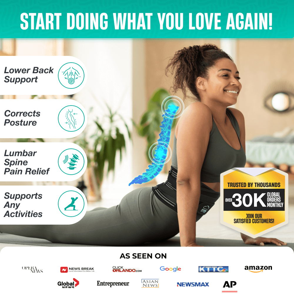 Modvel Back Brace with 6 Stays – Superior Stability and Pain Relief Modvel 