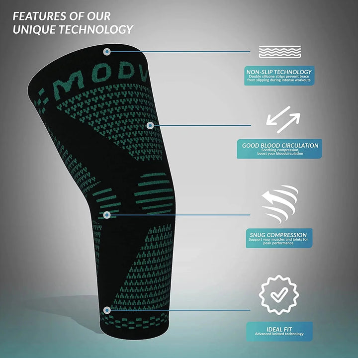 MODVEL Elbow Brace | Elbow Support Sleeves for Elbow Joint Pain, Stability, Injury Prevention and Recovery