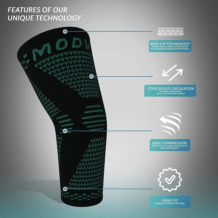 Elbow Compression Sleeves (2-Pack) – Daily Relief for Joint Pain & Strain