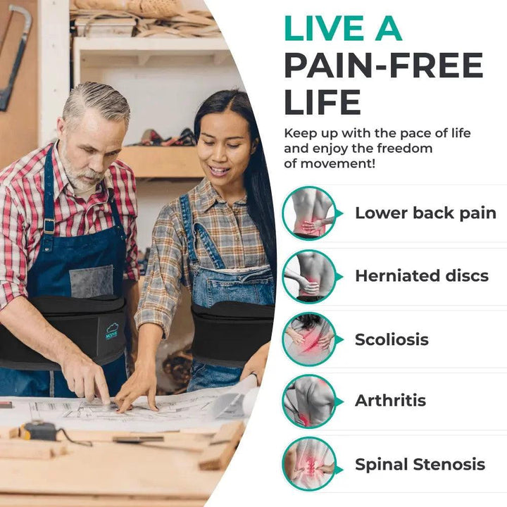 Modvel Back Brace – Advanced Lumbar Support for Men and Women