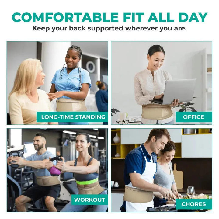 Modvel Back Brace – Advanced Lumbar Support for Men and Women