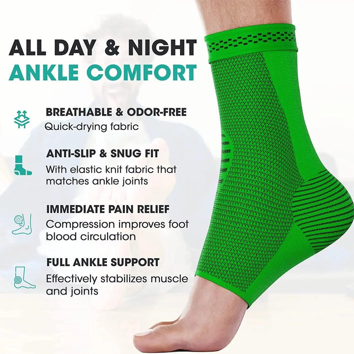 Modvel Ankle Brace | Ankle Support Sleeves for Pain relief, Stability, Injury Prevention and Recovery